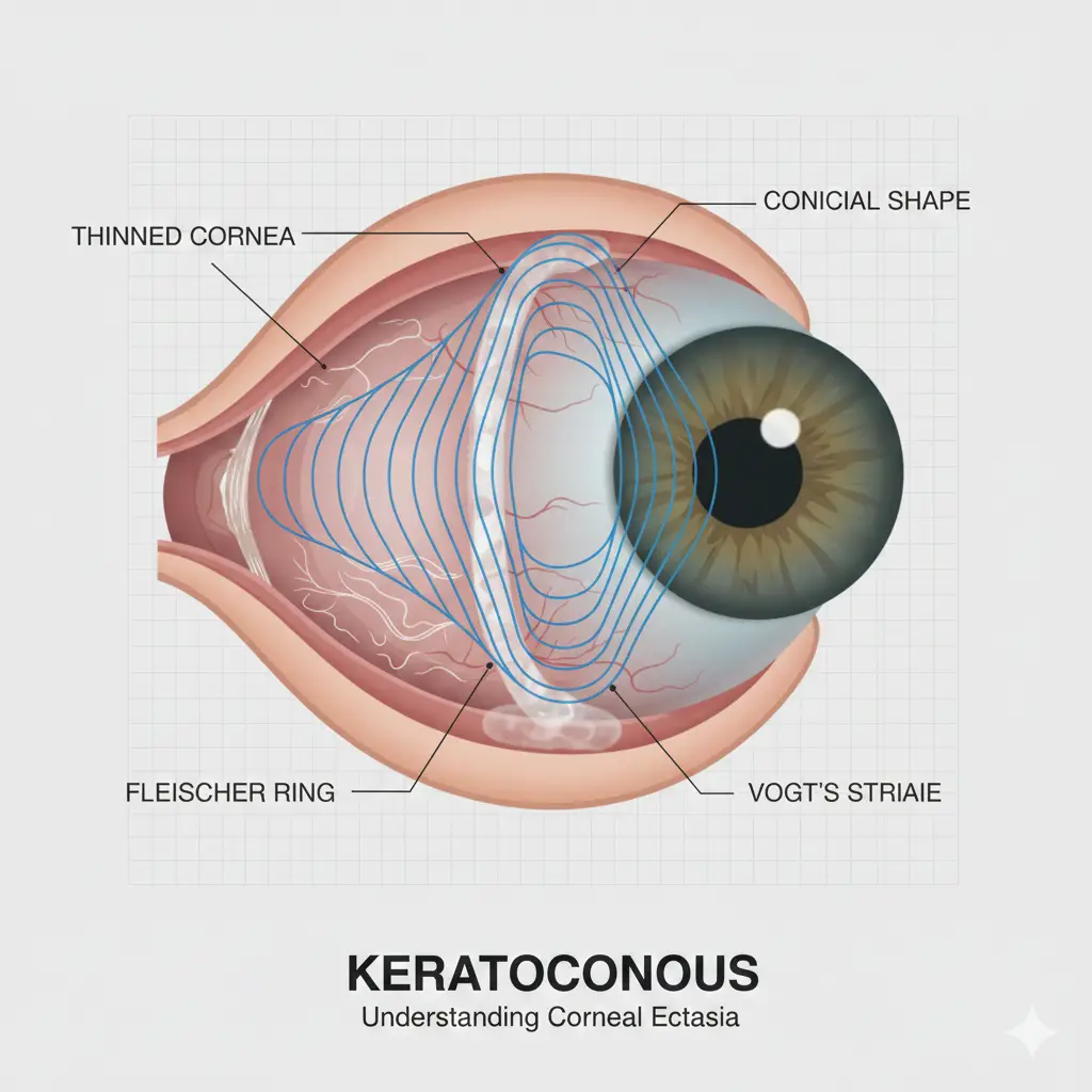 Keratoconus: Symptoms, Causes, Diagnosis & Advanced Treatment Options featured image